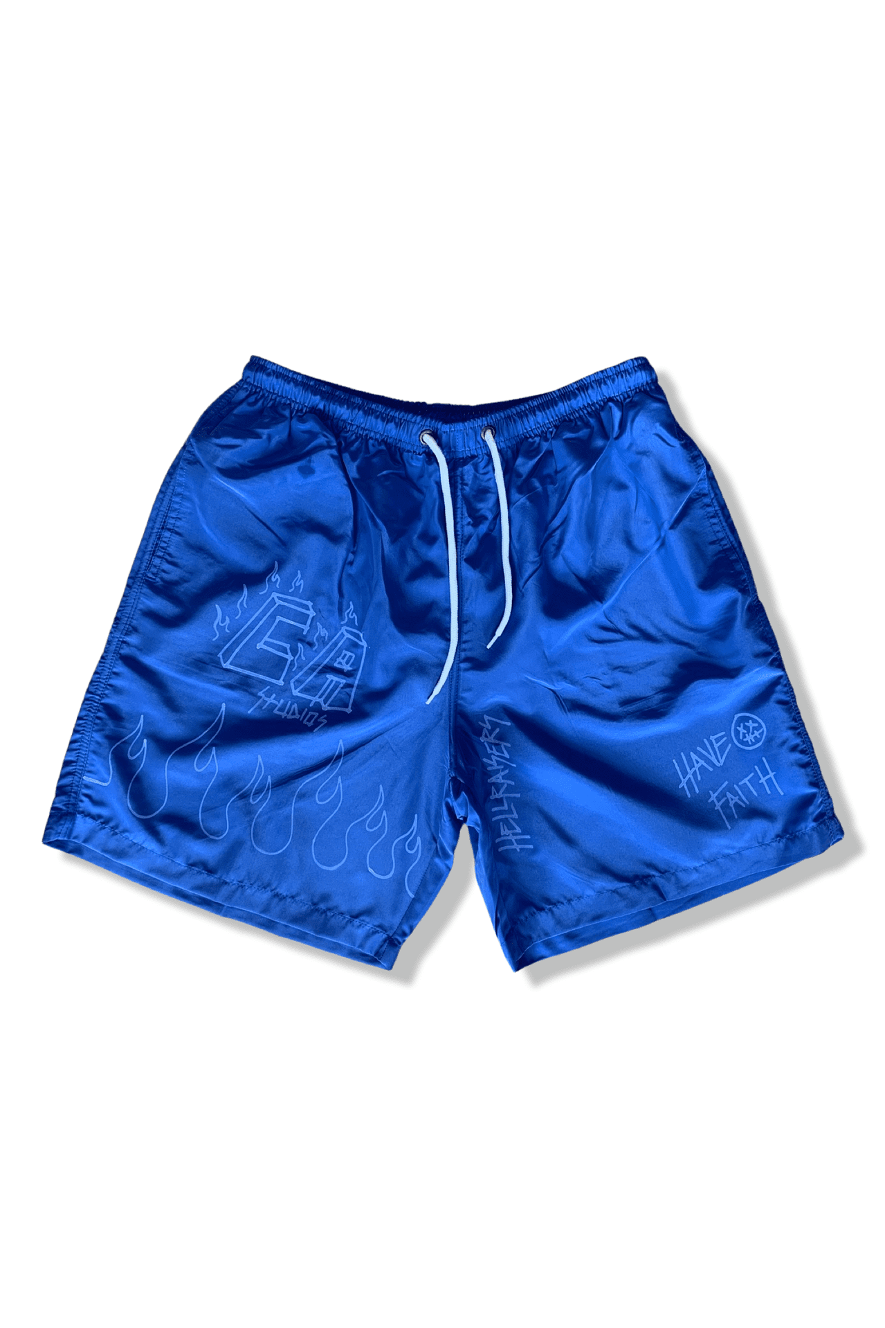 Graphic Shorts - Blue