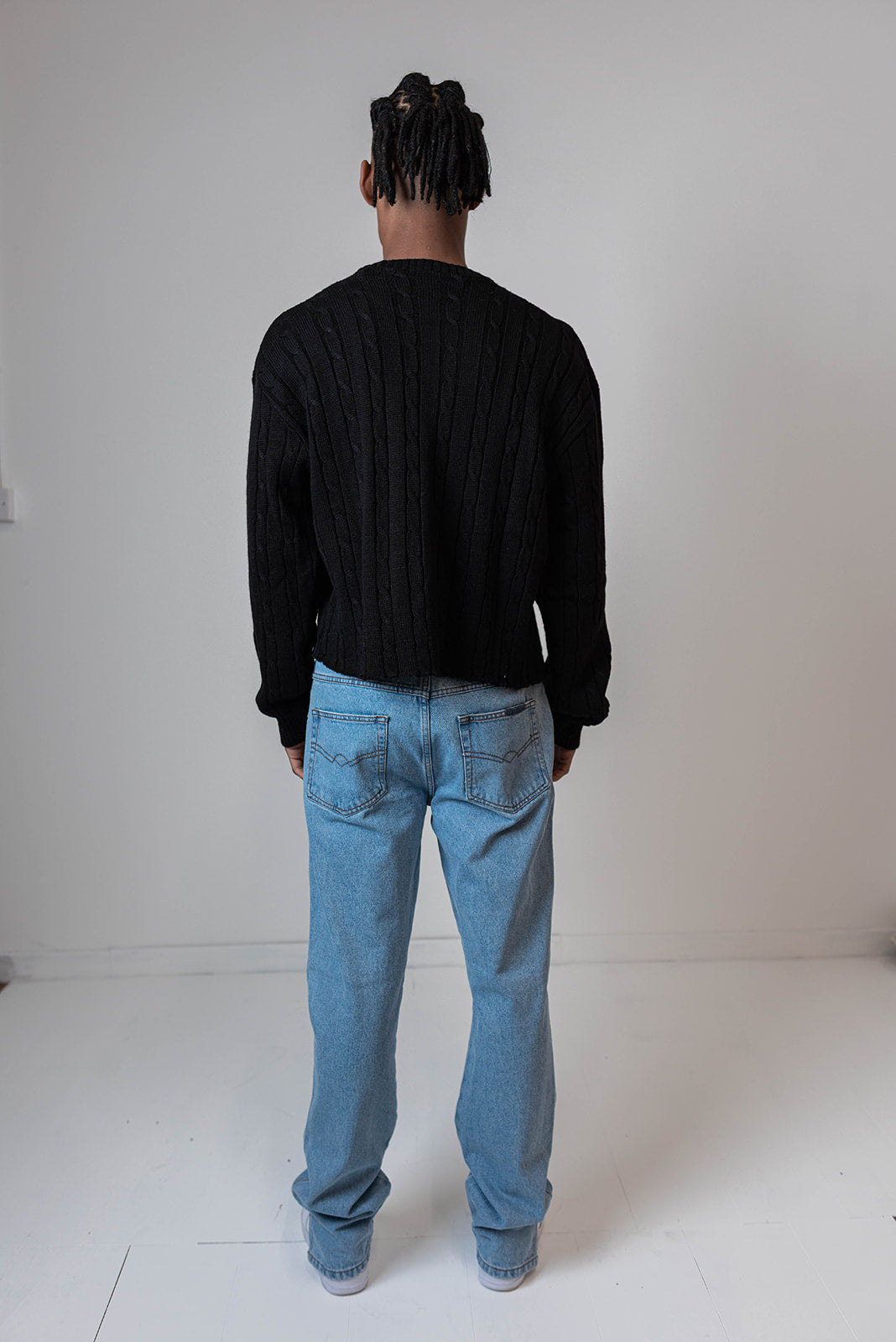 Knit Sweatshirt - Black