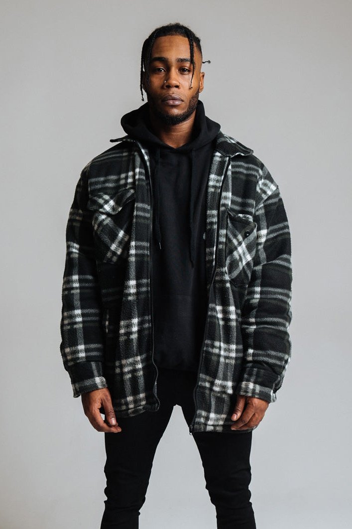 Plaid Work Jacket